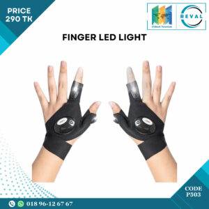 Premium Finger LED Light Waterproof fishing finger gloves light