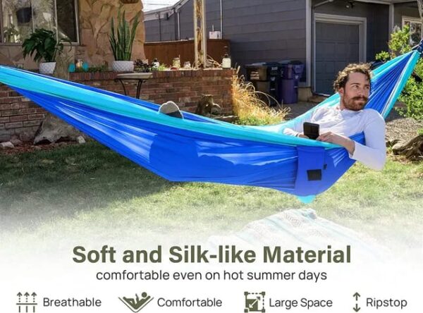 Parachute Hammock for Camping Beach Garden - Image 7