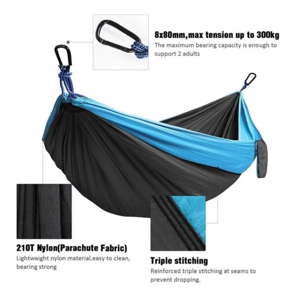 Parachute Hammock for Camping Beach Garden - Image 3