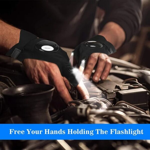 Premium Finger LED Light Waterproof fishing finger gloves light - Image 8