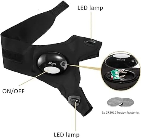 Premium Finger LED Light Waterproof fishing finger gloves light - Image 6