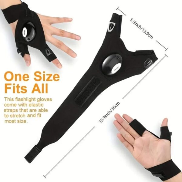 Premium Finger LED Light Waterproof fishing finger gloves light - Image 4